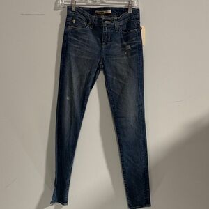 Big Star Dark Blue Women's Skinny Jeans